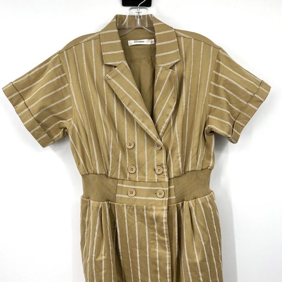 Moussy Striped Shirt Dresas - Picture 3 of 11